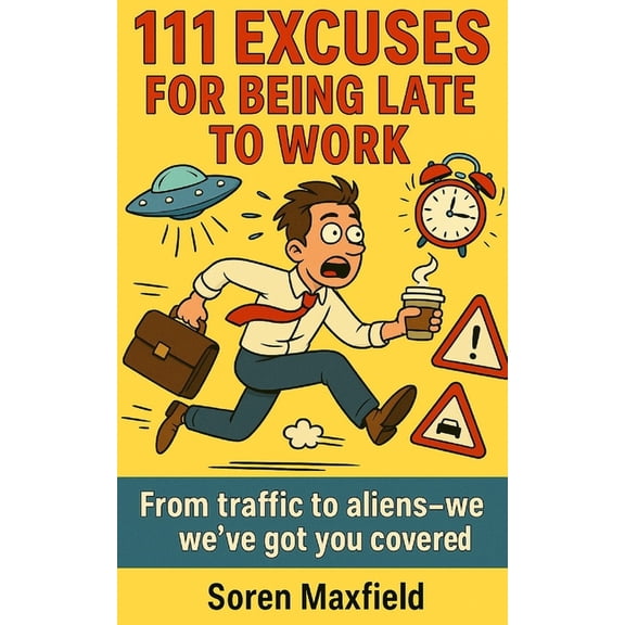 111 Excuses for Being Late to Work: From Coffee Spills to Alien Abductions-We've Got You Covered, (Paperback)