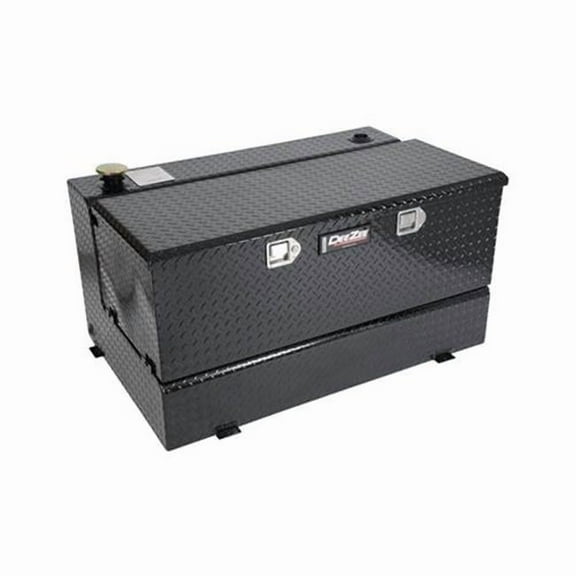 111 gal Specialty Series Combo L-Shaped Tool Box & Liquid Transfer Tank - Black