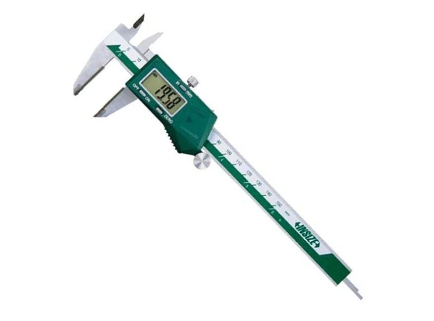 1110-150B Digital Caliper with Carbide Tipped Jaws Range 0-150mm/0-6" Insize