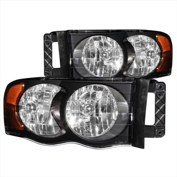111022 Crystal Headlights Black