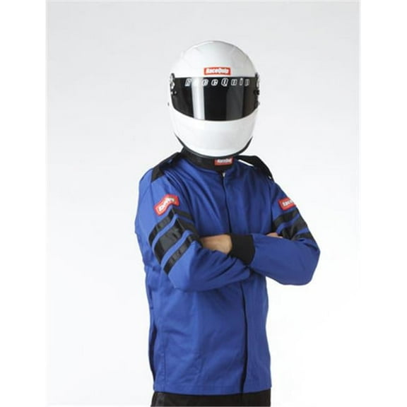 111025 SFI-1 1-L Blue Driving Jacket, Large