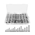 thumbnail image 1 of 1110PCS Nuts and Bolts Assortment Kit, Stainless Steel Kit with Screws, Nuts, Bolts and Washers( 4-40 6-32 8-32 10-24), 1 of 5