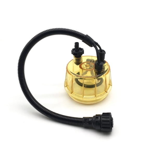 11110737 Construction Machinery Parts Oil Water Separator With Cover Bowl Compatible With EC210 240 360 460