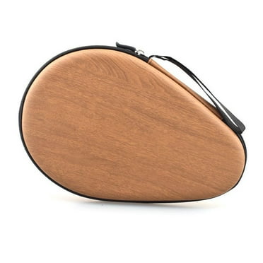 11111 Table Tennis Bag Cover Paddle Eva Bag Waterproof Table Tennis Racket Case Bag Box Hard Portable Sports Racket Bag,Brown*1