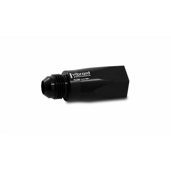 Vibrant Performance 11118 VIB11118 -8AN FEMALE TO MALE INLINE CHECK VALVE