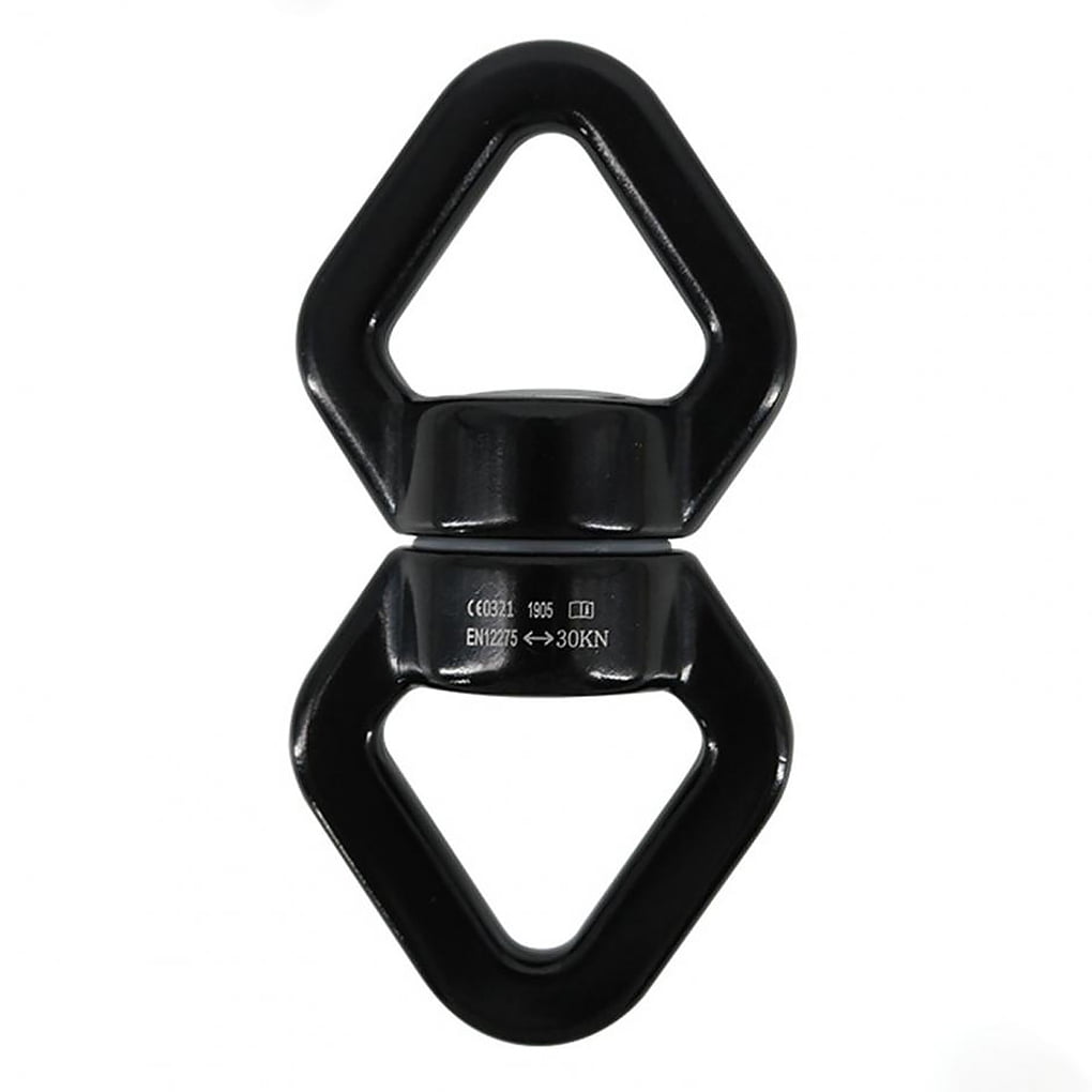 1111Fourone Swing Swivel Pratical 30KN Rotational Device Dance Hammock 360 Degree Climbing Rope Connector Mountaineering Spinner Swivels Hardware