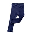 thumbnail image 1 of Yuanyu Toddler Girls Leggings Footless Tights Cotton Baby Solid Leggings Pants 0-5 Years, 1 of 5