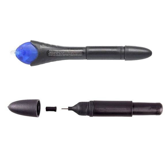 1111fourone 5 Second Quick Fix Liquid Glue Pen UV Light Repair Tool Super Powered Liquid Plastic Welding Compound Office Supplies