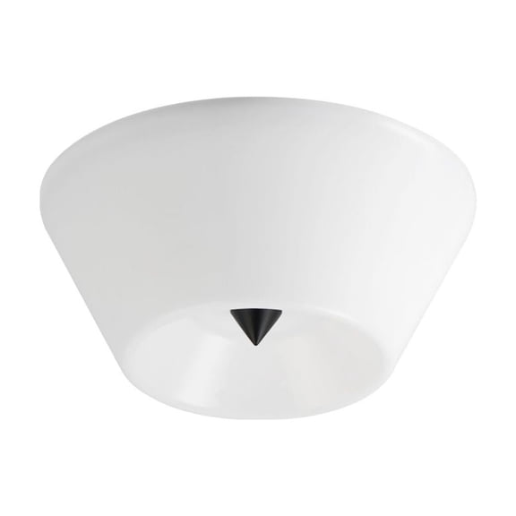 11150WTBK-Maxim Lighting-Tack - 15W 1 LED Flush Mount-4.25 Inches Tall and 10 Inches Wide-Black Finish