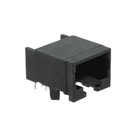 1116504-2 Jack Modular Connector 8p8c (RJ45, Ethernet) 90 Angle (Right) Unshielded Cat5