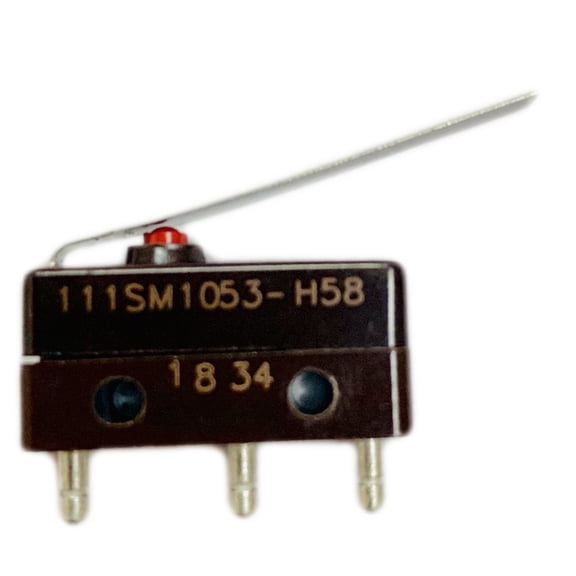 111SM1053-H58 Switch Snap Action N.O./N.C. SPDT Leaf Lever Solder 0.1A 125VAC 30VDC 1.67N Screw Mount