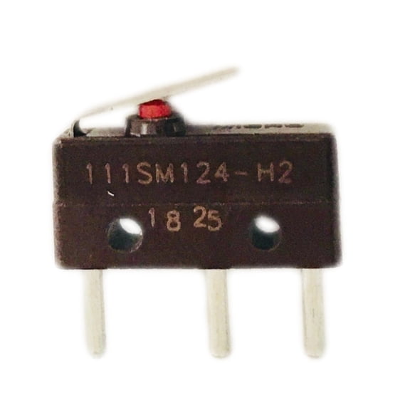 111SM124-H2 Basic / Snap Action Switches SUBMINI SW SPDT 5A 250Vac STR LeverACTR