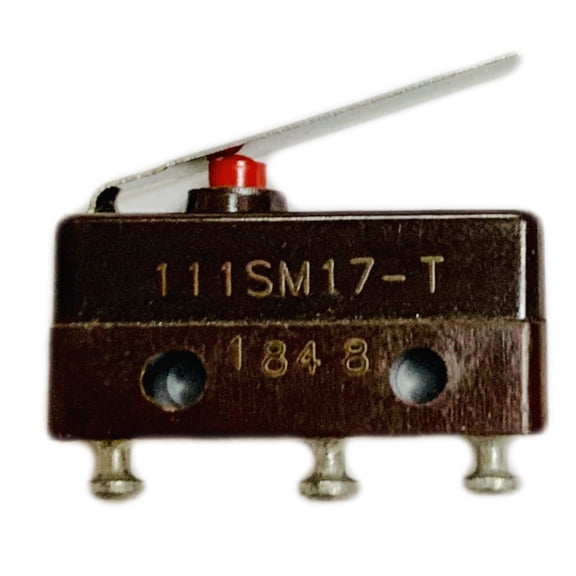 111SM17-T Basic Snap Action Switches NO/NC LEAF LEVER 1A 1.95N SCR MNT SW