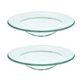 thumbnail image 1 of NUOLUX 2Pcs Replacement Wax Warmer Dish Oil Warmer Dish Replacement Glass Dish Wax Burner Glass Dish, 1 of 6