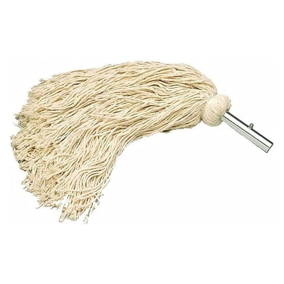 112 Cotton String Mop (Handle Only) , White