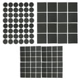 thumbnail image 1 of 112 Heavy Duty Self Adhesive Pads Furniture Chair Floor Scratch Protectors Black, 1 of 6