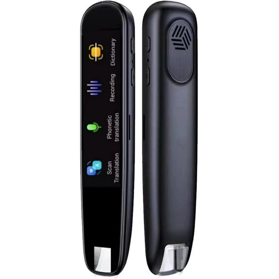 112 Language Electronic Dictionary with Offline Online Translation, Portable Smart Scanning & Reading Translators, Original Translator Pen, for Study,Work,Travel (Pink)