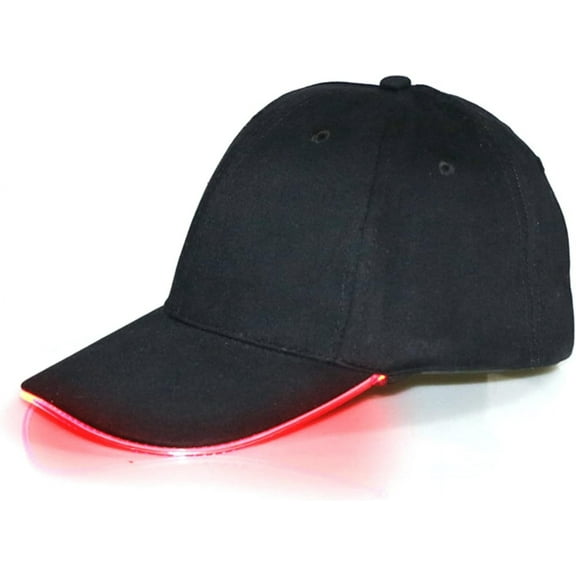 LED Baseball Cap,Festival Hat Party Outfit, Rechargeable Adjustable Unisex Baseball Cap for Festival Club Stage Hip-hop Performance