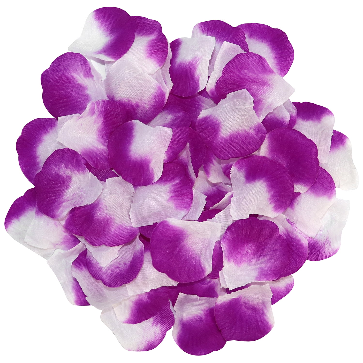 clberni 3000 Pcs Rose Petals Artificial Flower Petals Silk Rose Petals Decorations for Valentines,Wedding,Romantic Night,Party, Size: 6.85 x 3.35 x 1.93