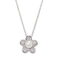 thumbnail image 1 of 1123 Pearl And CZ Pendant With Adjustable Chain, 1 of 1