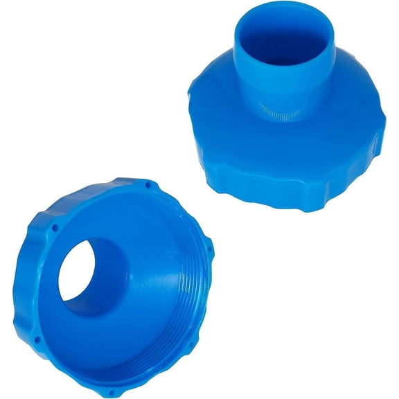11238 Skimmer Hose B Adapter for In-tex Above Ground Pools - Universal Fit with Wall-Mounted Surface Skimmer Models 28000E, 28335EH, 28337EH, 28341WA & More Working with 25016 Pool Hose 2-Pack