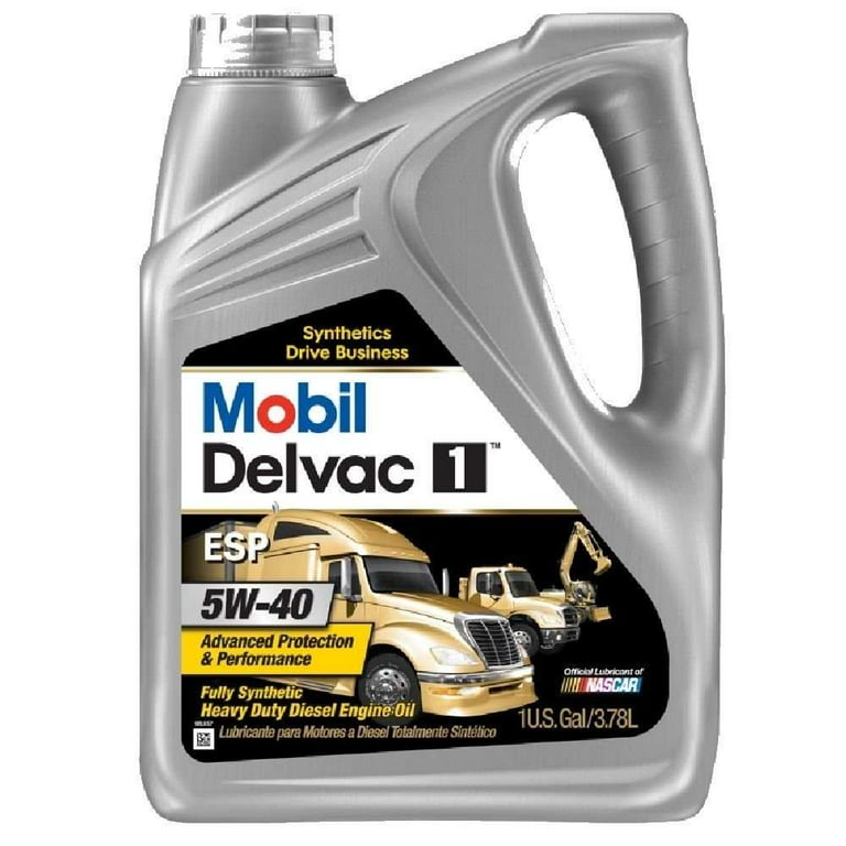 Mobil MOBIL DELVAC 1 ESP 5W-40, 1 Gallon 127863 - Walmart.com