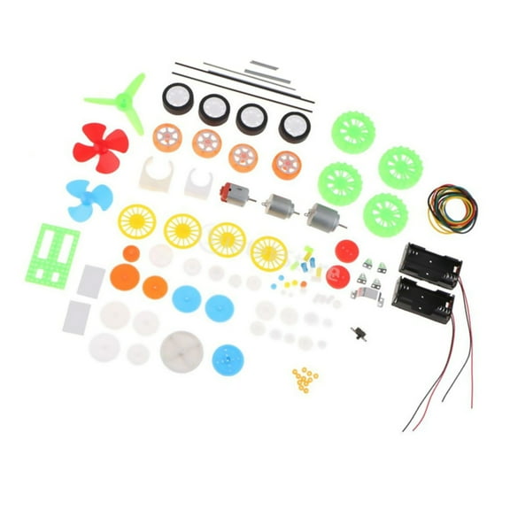 112Pcs Motor Gear Set for DIY Robotics Projects Gears, Shafts, and Wheels for Building Customized Robots and Gadgets