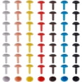 thumbnail image 1 of 112Pcs Plastic Matte Safety Noses 7 Colors Amigurumi Safety Eyes and Nose Craft Screw Dog Nose Making Supplies for DIY, 1 of 6