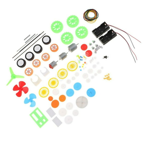 112Pcs Robotics Gear Set Motor Gears, Axles, and Propellers, Perfect for Learning Engineering Concepts Hands-On Activities