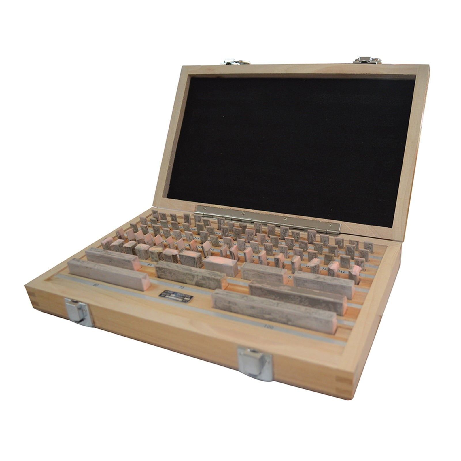 112Pcs/Set 1 Grade 0 Grade Block Gauge, Caliper Inspection Block Gauge