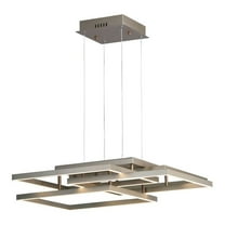E21516-CHP ET2 Lighting Traverse-112W 1 LED Pendant-31 Inches wide by 5.75 inches high-Champagne Finish