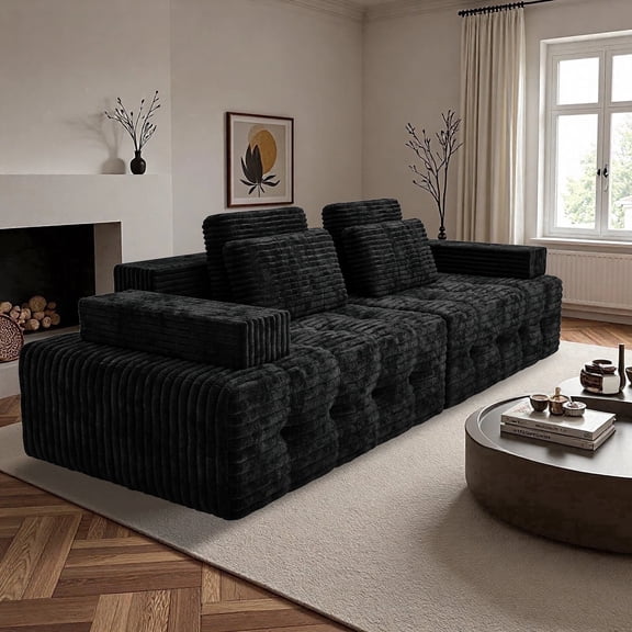 113.38-Inch Professional Home Theater Grade Configuration | Gel-Infused Memory Foam + Dual-Layer Support System | 2-Box Delivery for Easier Setup | Quickly Regains Shape Within 48 Hours