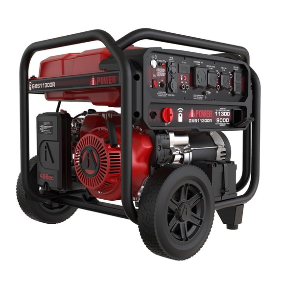 11300-Watt Remote Start Gas Powered Portable Generator with 459cc OHV Engine and CO Sensor Shutdown