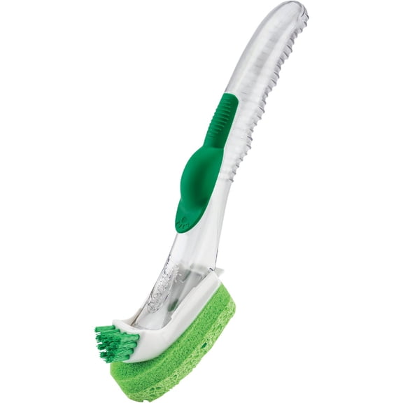 1132 11 in. Glass & Dish Dish Wand with Scrub Brush (Pack of 2)