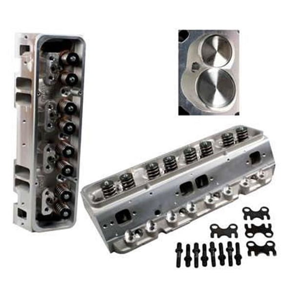 11321111P Small Block Chevy 200cc Pro-1 Head 64cc S-P 2.02 in. -1.60 in. Assembly