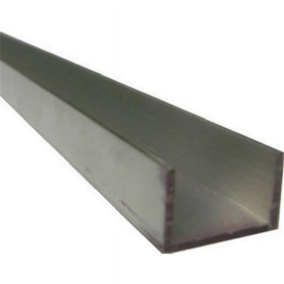 11376 0.25 x 48 in. Aluminium Trim Channel