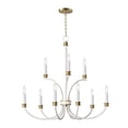 thumbnail image 1 of 11377WWTGL Maxim Lighting Charlton - 8 Light Chandelier In Traditional Style-24 Inches Tall and 48 Inches Wide     -Traditional Installation, 1 of 5
