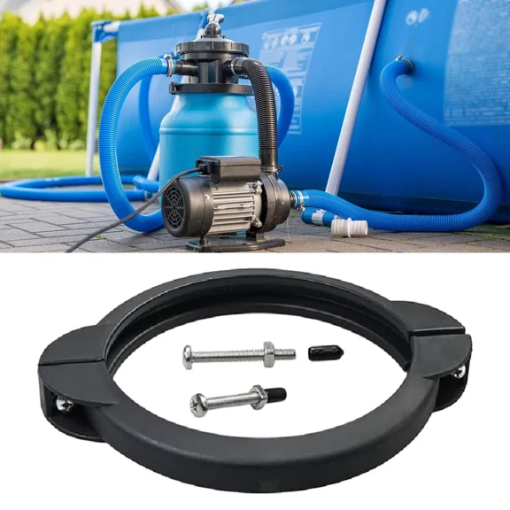 11380 Pool Filter Clamp, 12" & 14" Sand Filter Valve Clamp, Replacement Parts for Sand Filter Pump