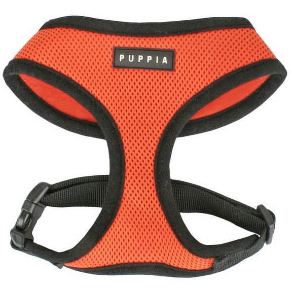 Puppia Soft Dog Harness, Orange, Small