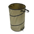 113L Collapsible Trash Can 30 Gallon Recycling Large Leaf Garbage Bag with 4 Handles