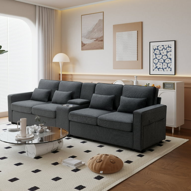 Large black couch pillows hot sale