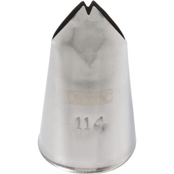 Ateco #114 Leaf Piping Tip (AT114) - Cake Piping Supplies, Baking Icing Tips