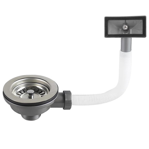 114 Mm Sink Strainer Basket Valve For Kitchen Bathroom Overflow Control