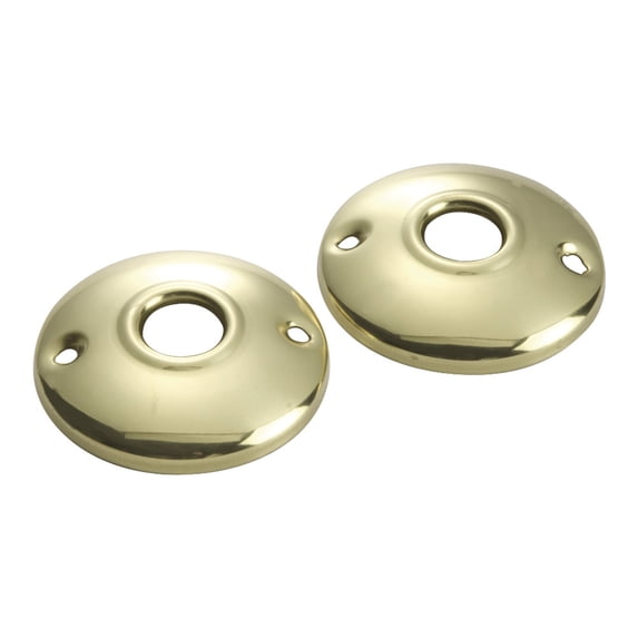 1141 2-1/2 Diameter Brass Rosettes for Passage Knobsets