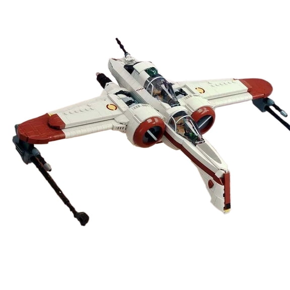 1145PCS MOC ARC-170 Space Starfighter Building Blocks Battle Fighter Jet Model Brick High-Tech Assembly Toys Kids Adults Gift