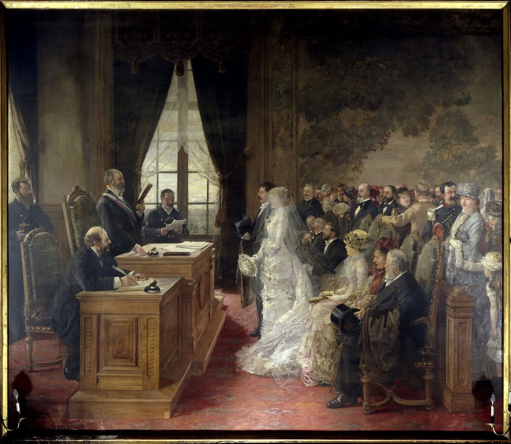 1146 Henri Gervex (1852-1919) French School Canvas Art - (24 x 18)