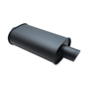 1147 Exhaust Muffler - 3 In. Center Inlet - Flat Black