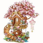 1149pcs Cherry Blossom Bonsai Tree Building Sets, Japanese Tree House Model Sets for Adults, 1149 PCS Mini Bricks Creative Gifts for Teens Girls 12+