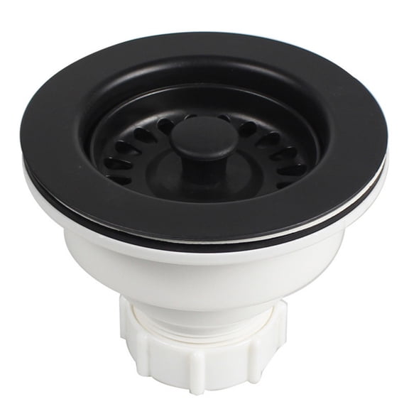 114Mm Stainless Steel Flange Fits Sink Mini Basket Strainer Waste Kit Kitchen