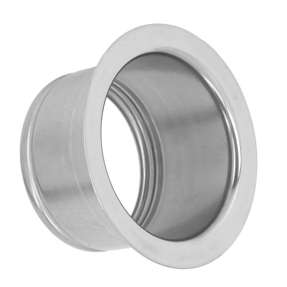 114mm Deep Stainless Steel Sink Flange for Garbage Disposal - 2.4in Height Kitchen Drain Replacement Accessory